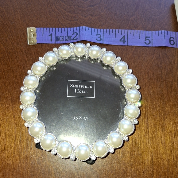 Sheffield Home | Accents | 325 Pearl And Rhinestone Picture Frame 35 ...